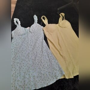 Bundle Of 2 No Boundaries Milkmaid Mini Dresses